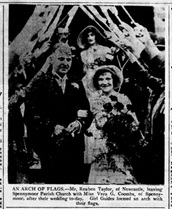An Arch of Flags.