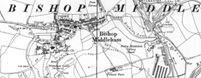 Bishop Middleham map 1923.