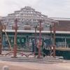 21/5/1991  Spennymoor Shopping Centre New Bandstand erection